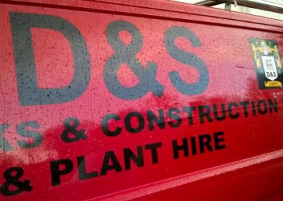 Vehicle Graphics for Plant Hire - Athleague